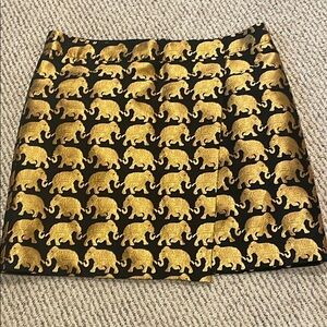 Jcrew elephant skirt